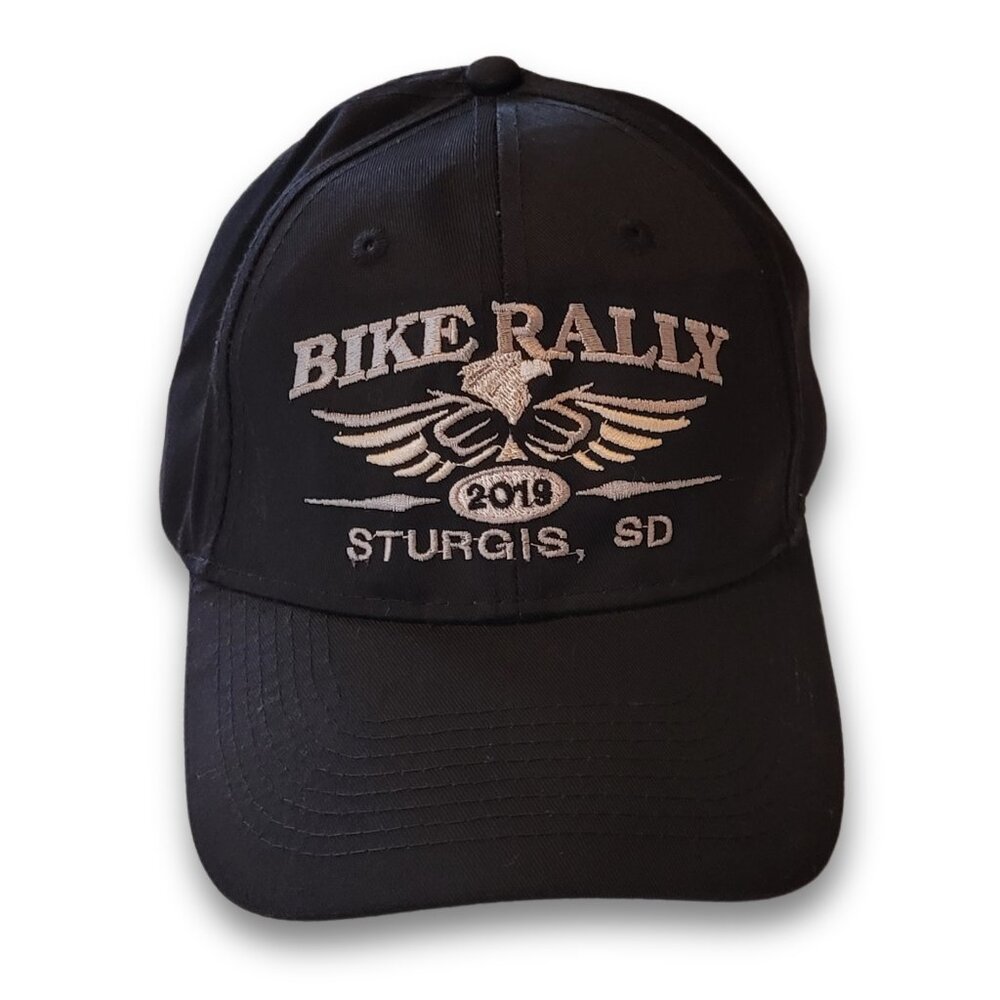Sturgis Bike Rally 2019, Embroidered Motorcycle Baseball Cap One Size